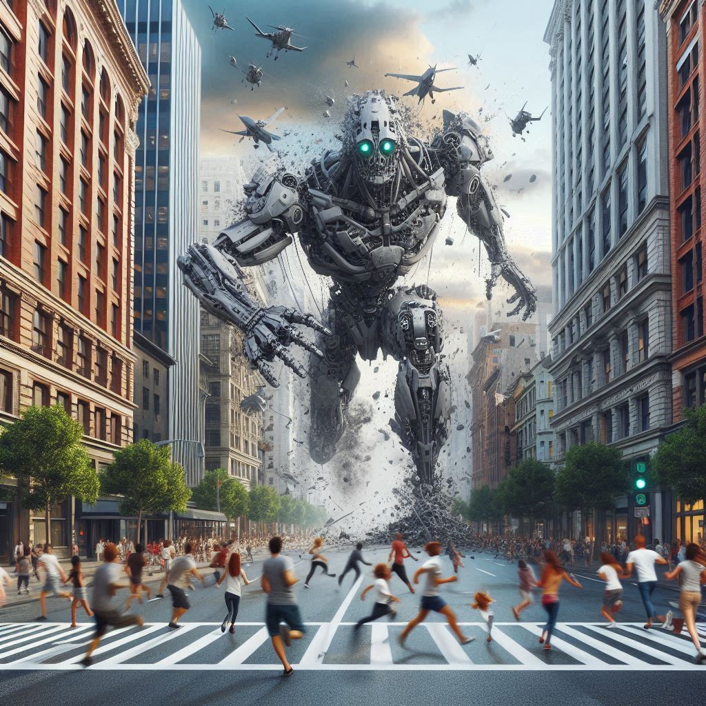 ai robot monster 3