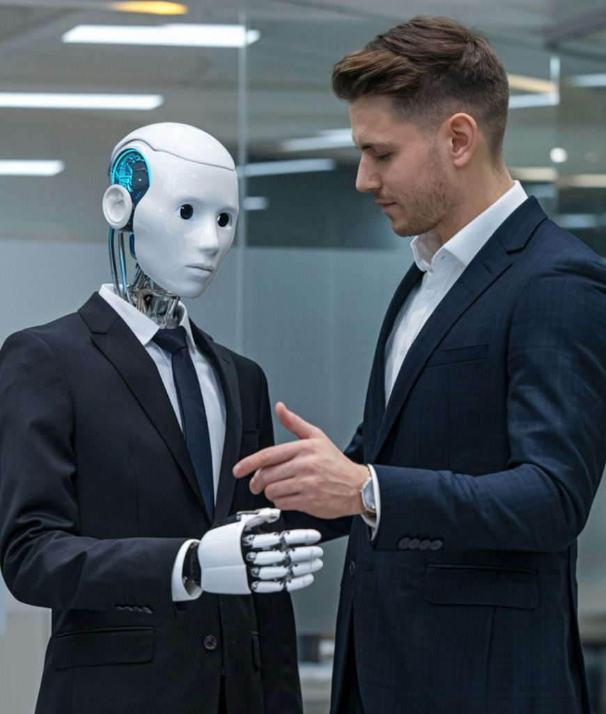 Working with robots in the future